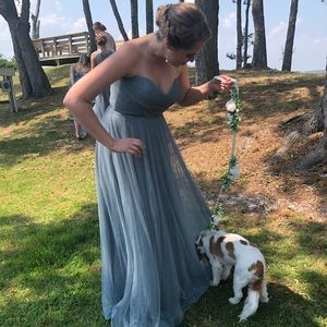 Annabelle Convertible Tulle Column Dress - Size 6